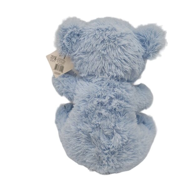 It's in the bag Blue White Plush Teddy Bear 10 Inches Stuffed Animal Kellytoy - Picture 6 of 9